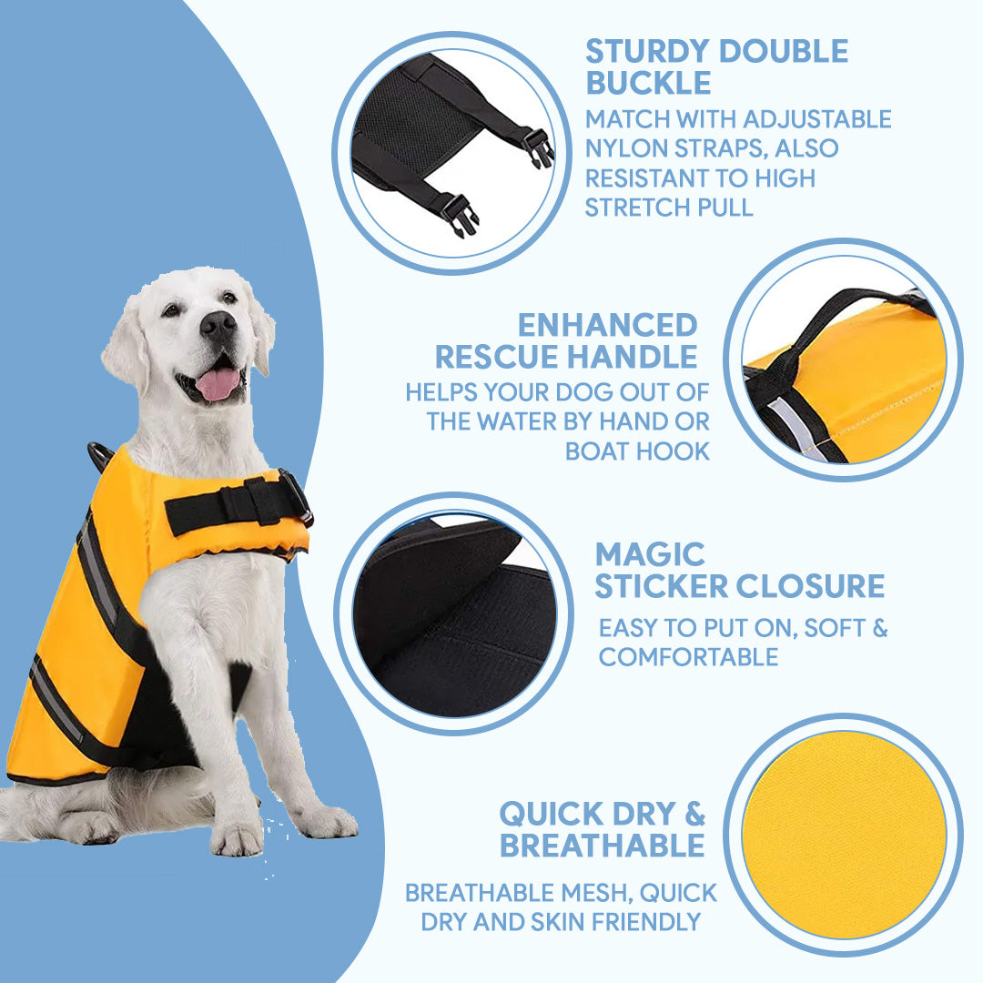 Dog Life jacket to slider