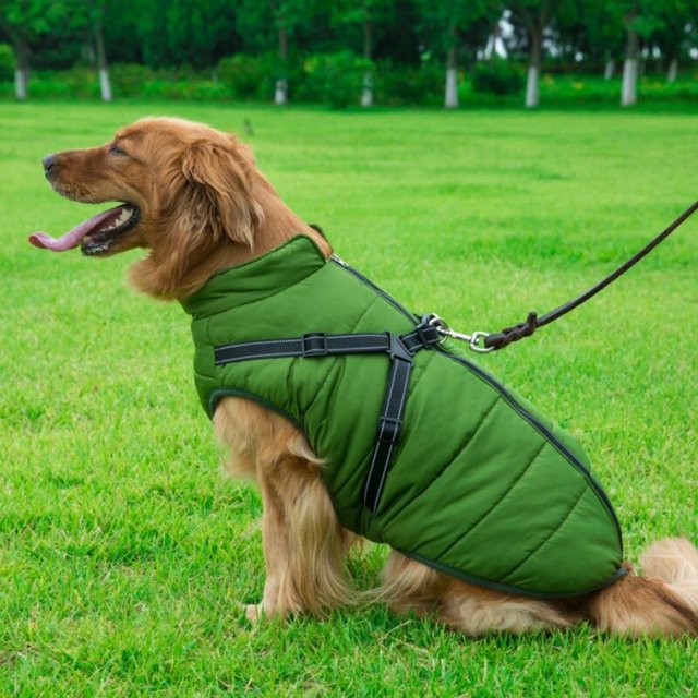Waterproof Dog Fleece Coat